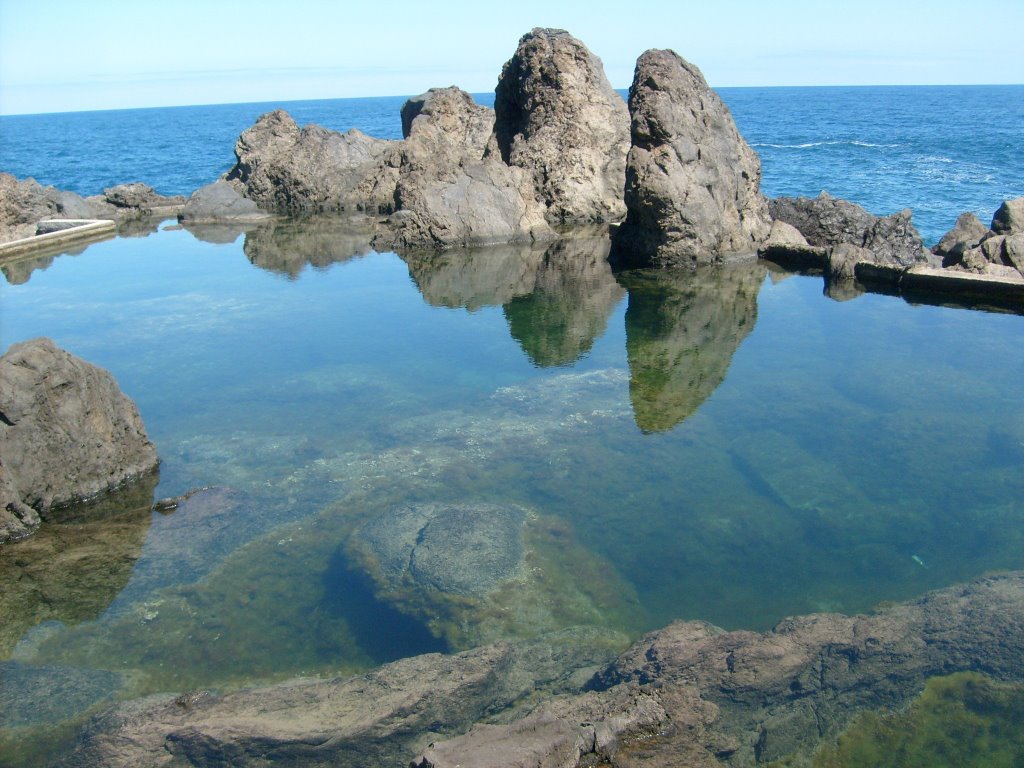 Lava Pool, Maderia, Portugal