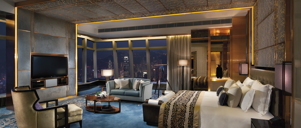 Ritz Carlton Suite Hong Kong