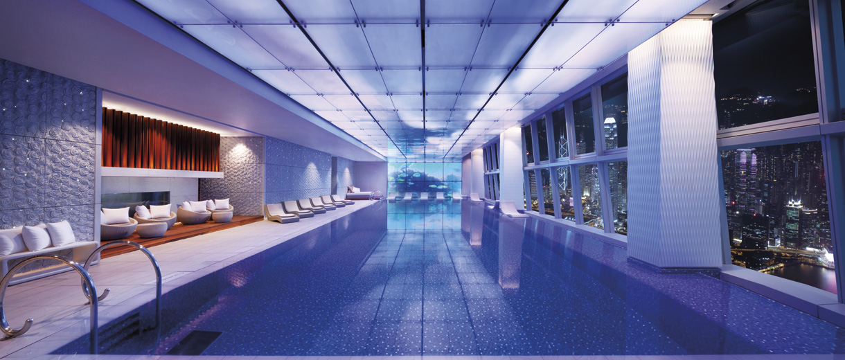 The Ritz Carlton Hong Kong swimming pool