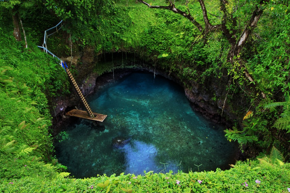 To Sua Ocean Trench, Lotofaga, Samoa