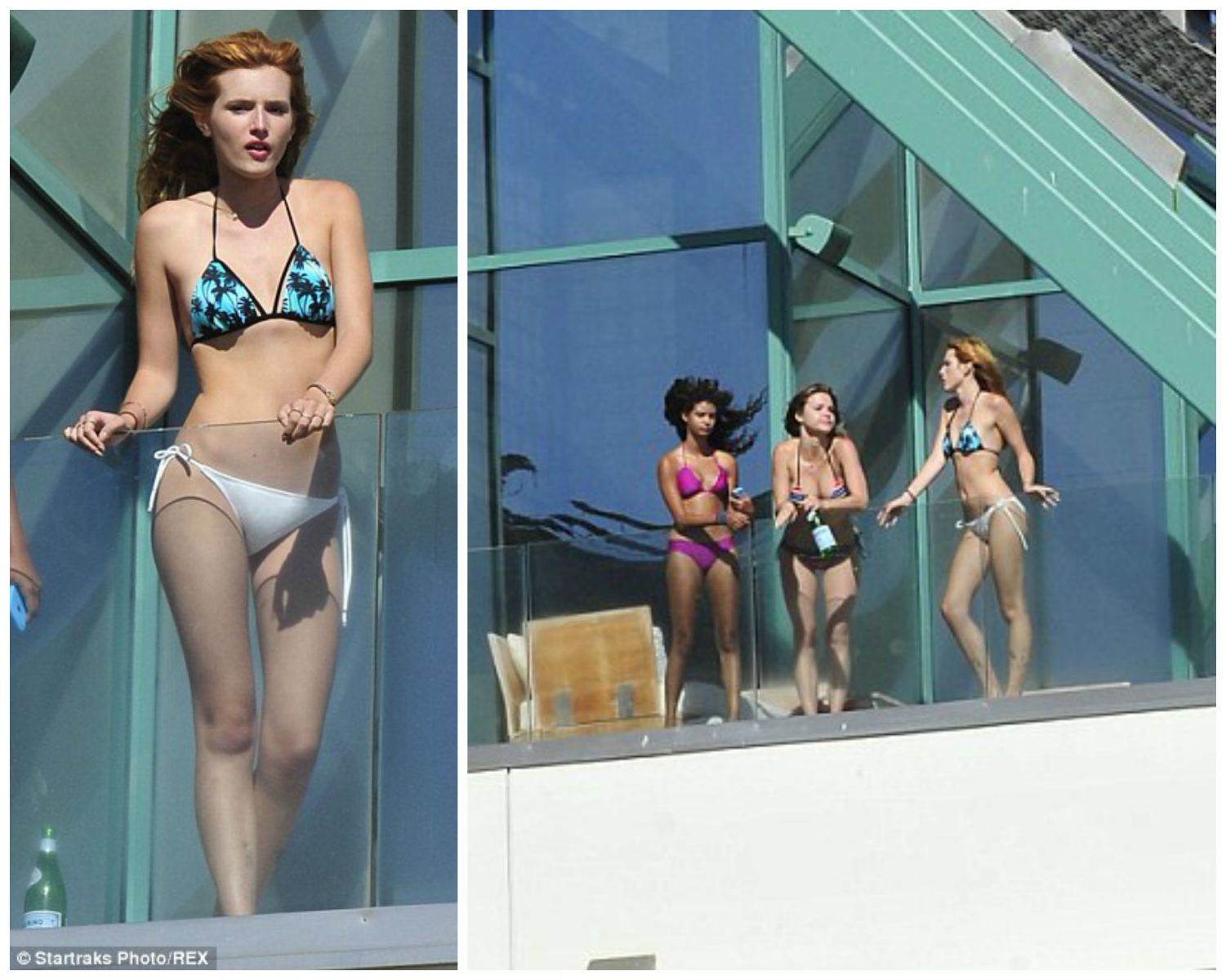 Bella Thorne and friends Malibu