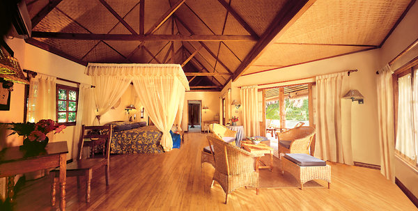 denis island resort bedroom