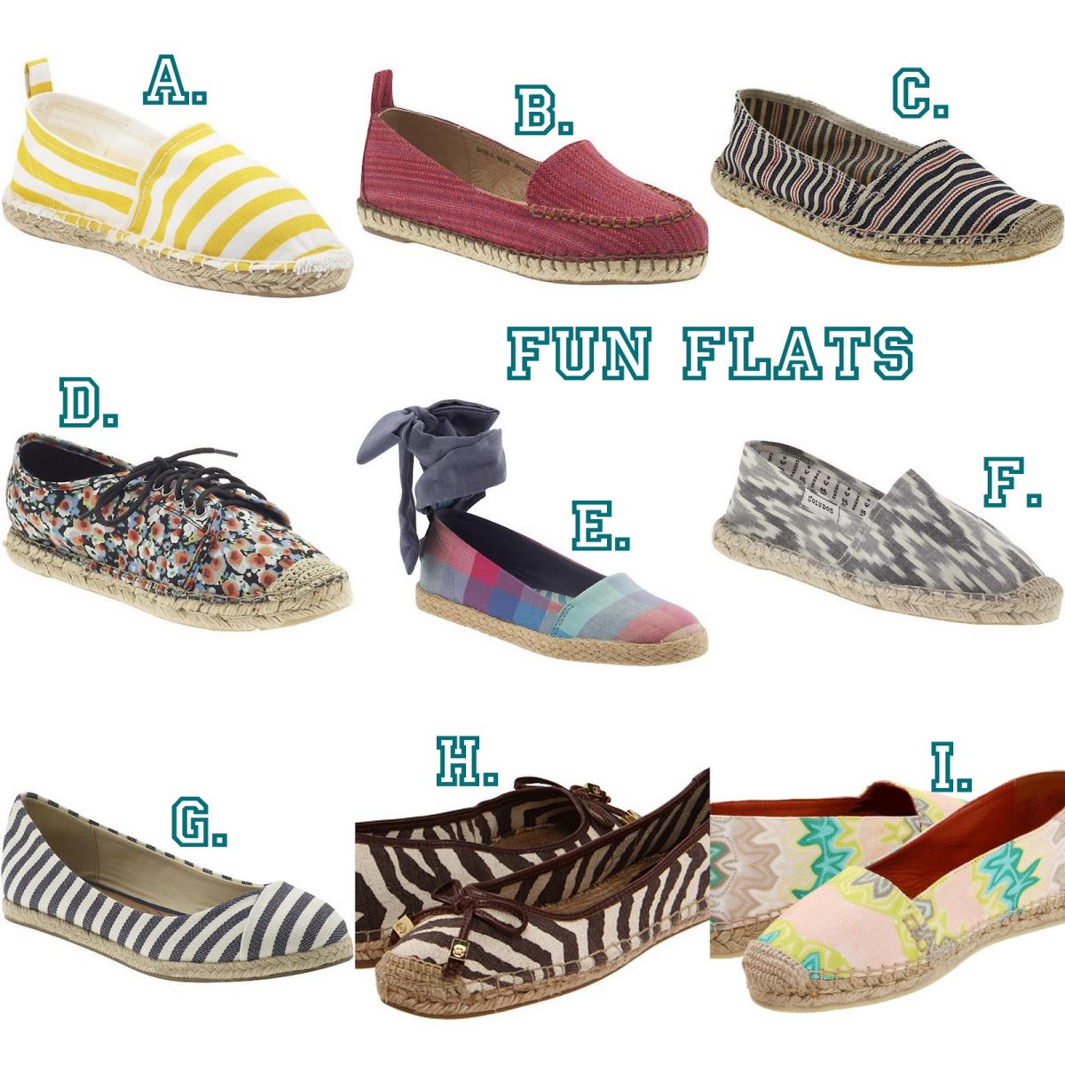 espadrilles flats