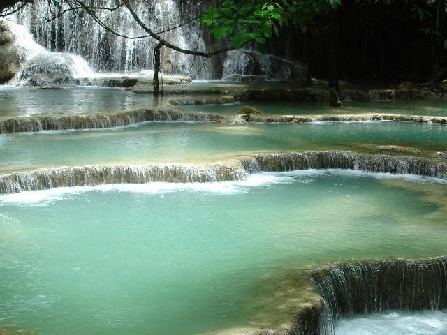 Tat Kuang Si Waterfall, Luang Prabang, Laos