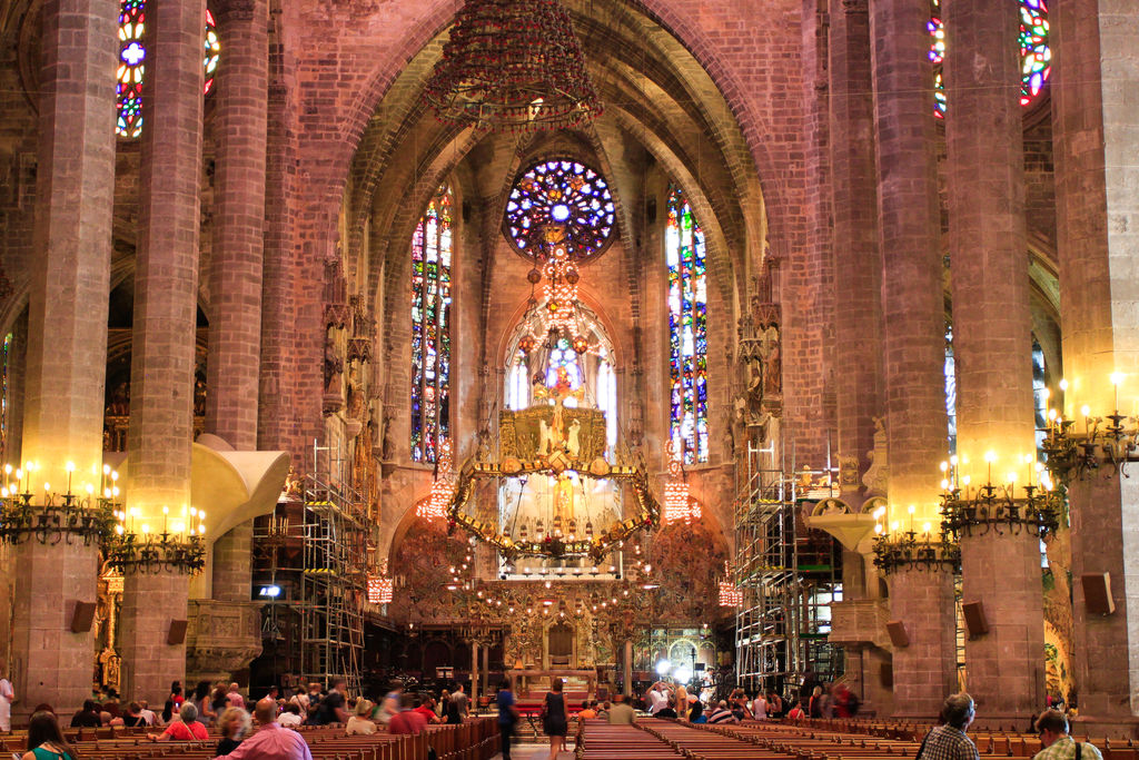 Palma Cathedral inside