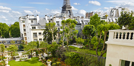 Room with a View: Shangri La Hotel Paris Garden Wing -730