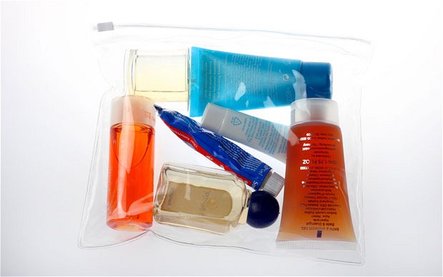 travel size toiletries room suggestion